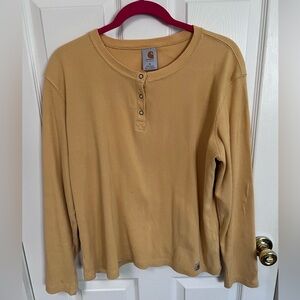 Carhartt Women's Gold Ribbed Henley